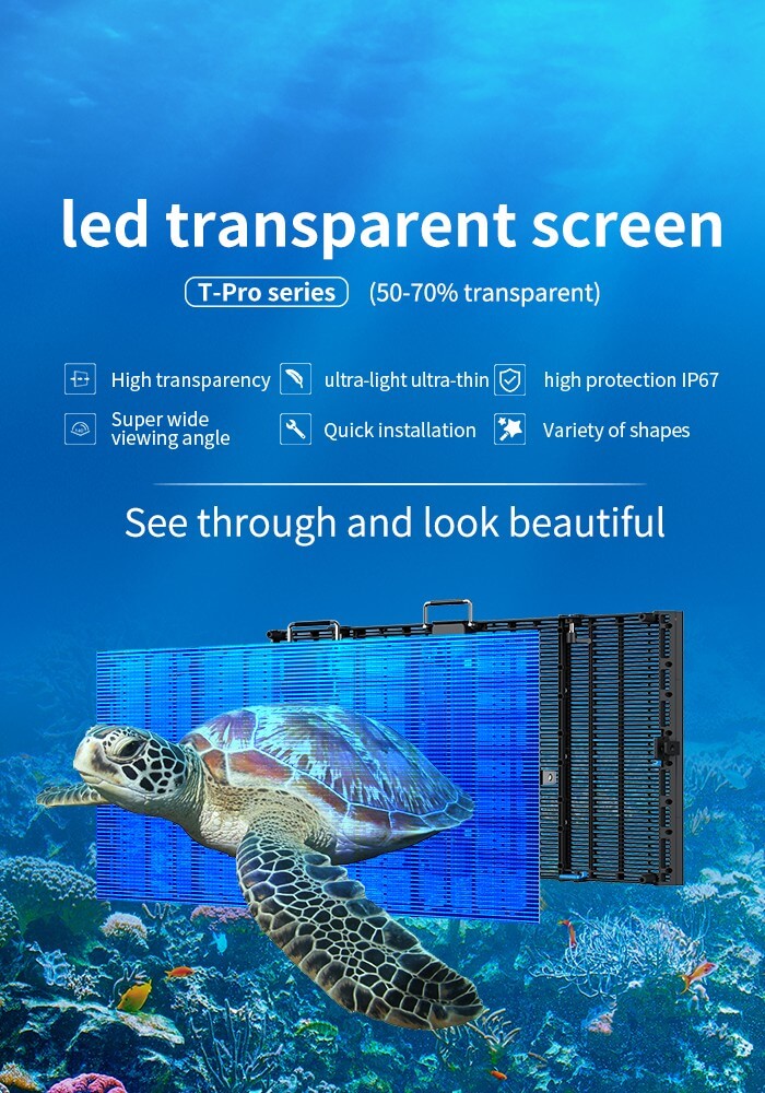 Indoor Transparent LED Display TI-0307